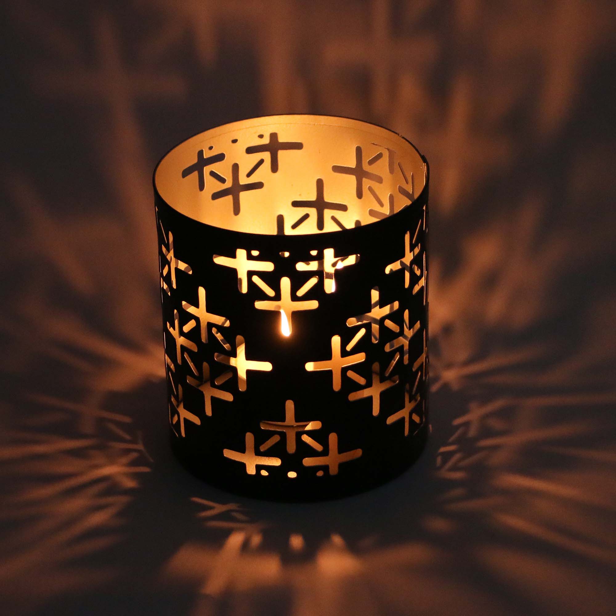 Votive T Light Candle Holder Bidri